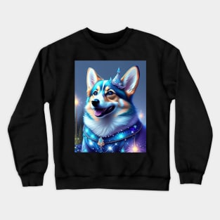 Jewelled Corgi Crewneck Sweatshirt